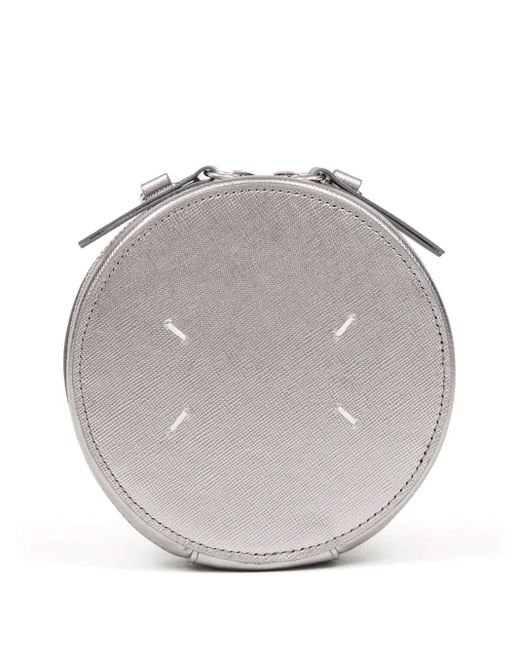 Maison Margiela White Circle Mini Leather Bag