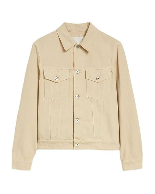 Jil Sander Natural Denim Jacket for men