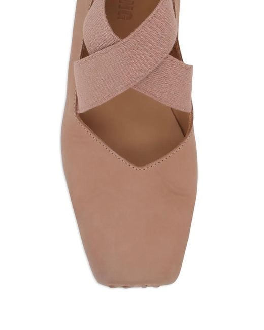 Uma Wang Brown Square-Toe Loafers