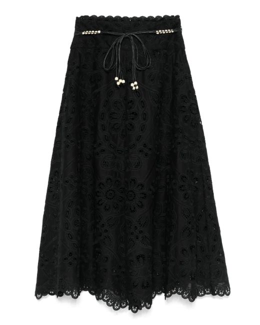 Zimmermann Black 'Rhiannon' Skirt