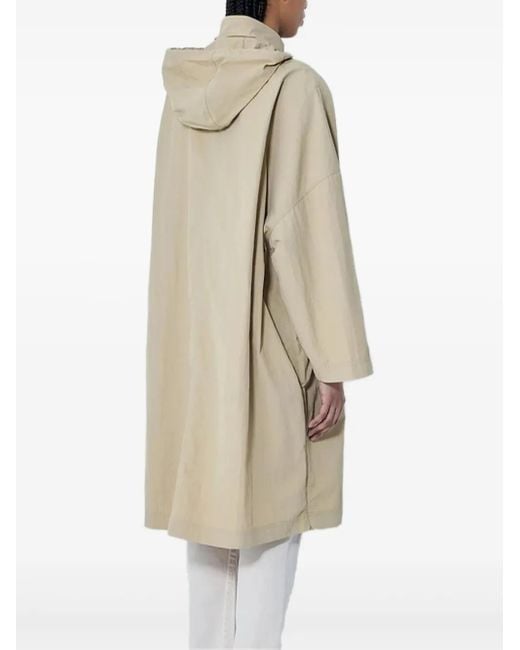 Totême  Natural Zip-Up Coat