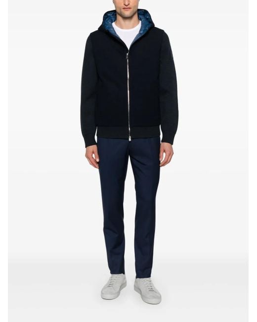 Boss Blue Veste À Fermeture Zippée for men
