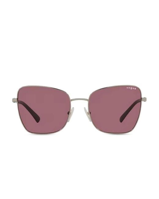 Vogue Eyewear Pink Cat-Eye Sunglasses