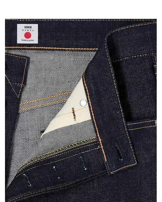 Edwin Blue Straight Regular Jeans for men