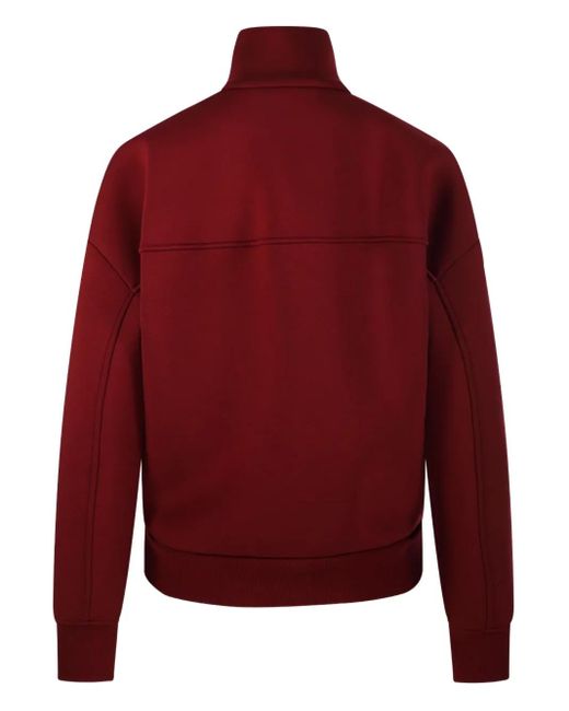 Gucci Red Patch-Pocket Zip-Up Jacket