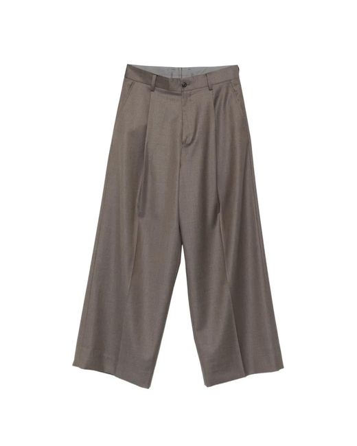 stein Gray Pantalon À Design Plissé for men
