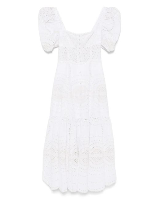 Charo Ruiz Kaisa Midi-Jurk in het White