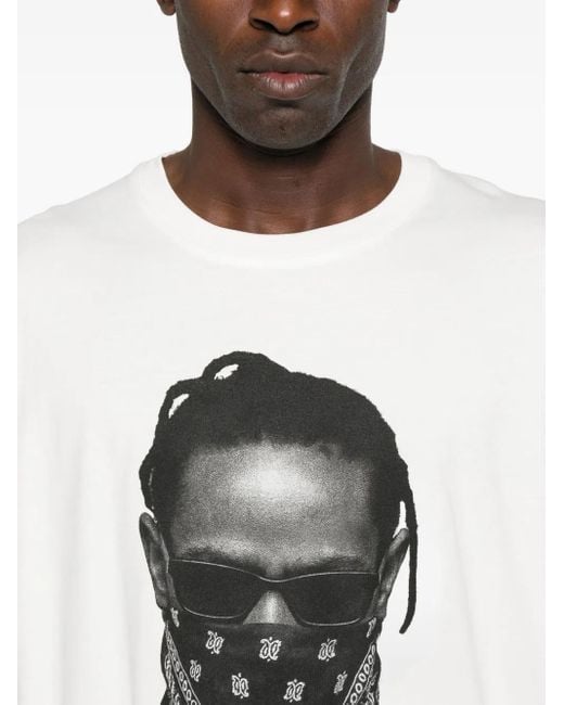 Camiseta con motivo de bandana Ih Nom Uh Nit de hombre de color White