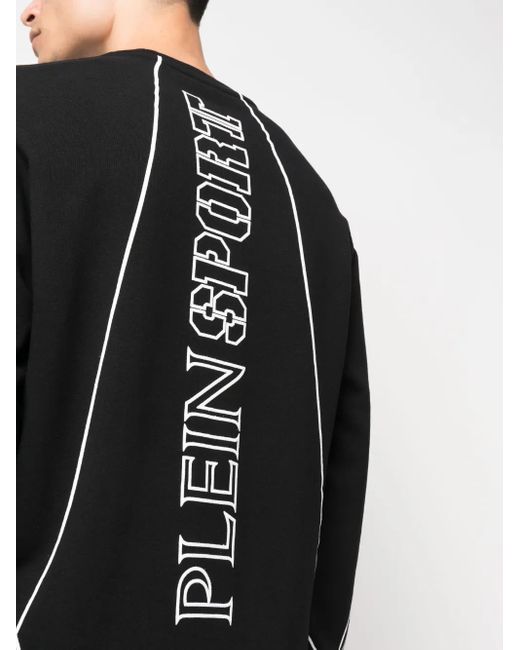 Philipp Plein Black Tiger Court Edition Sweatshirt for men