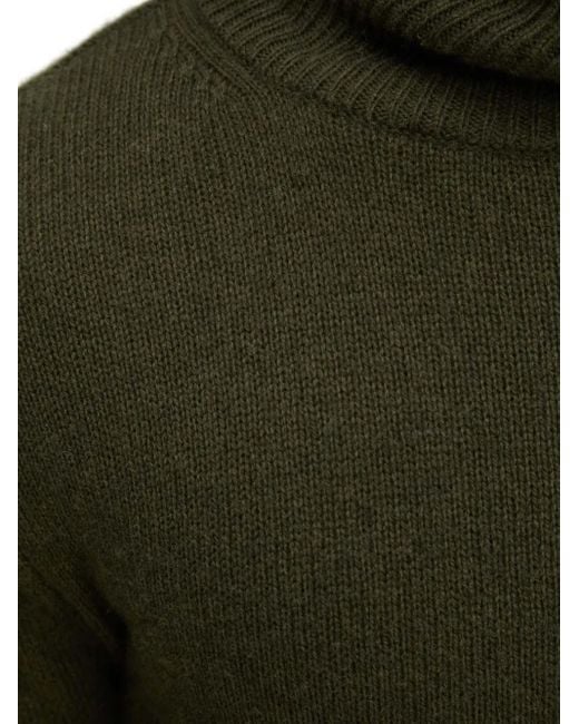 American Vintage Falyday Rollkragenpullover in Green für Herren