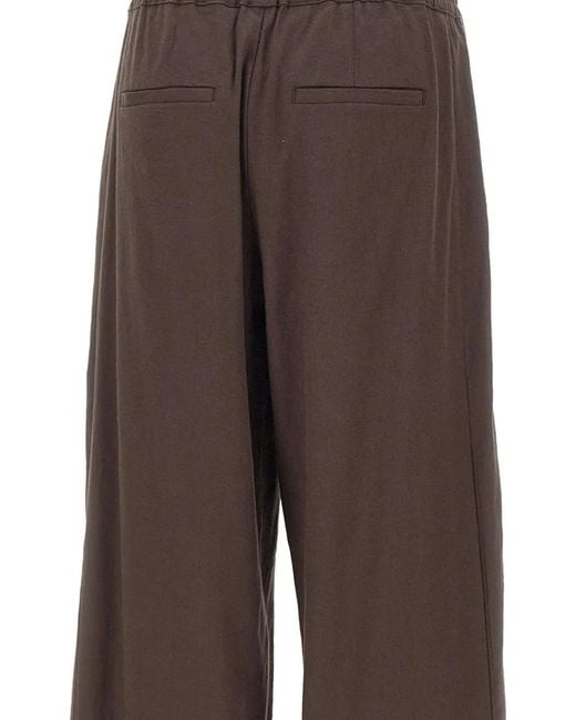 Vince Brown Drawstring Trousers