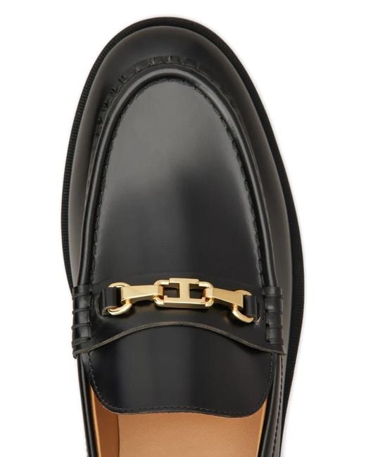 Tod's Black Rubber Lightweight 01M T Clamp Shoes