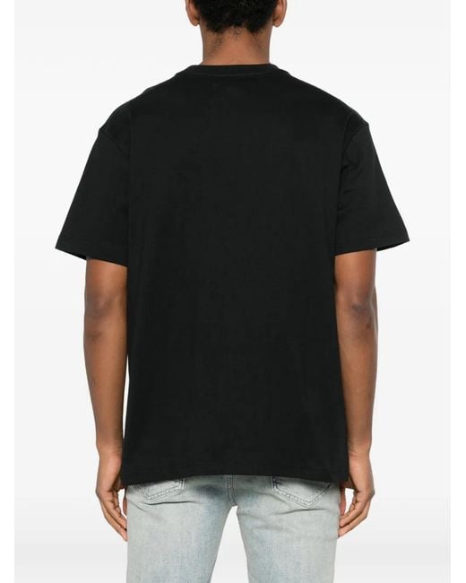 Purple Brand Black Short-Sleeve T-Shirt for men