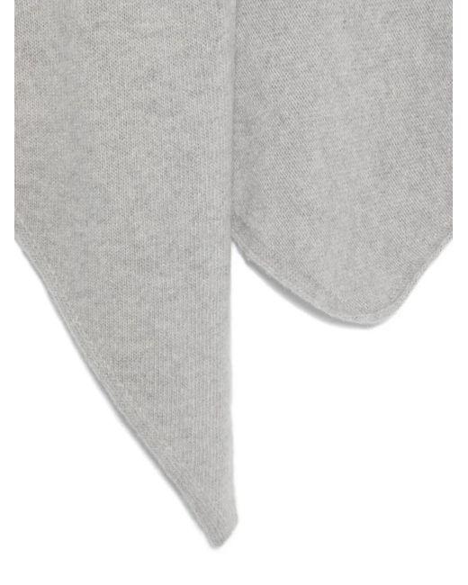 Sofie D'Hoore Gray Marc Triangular Wool Scarf