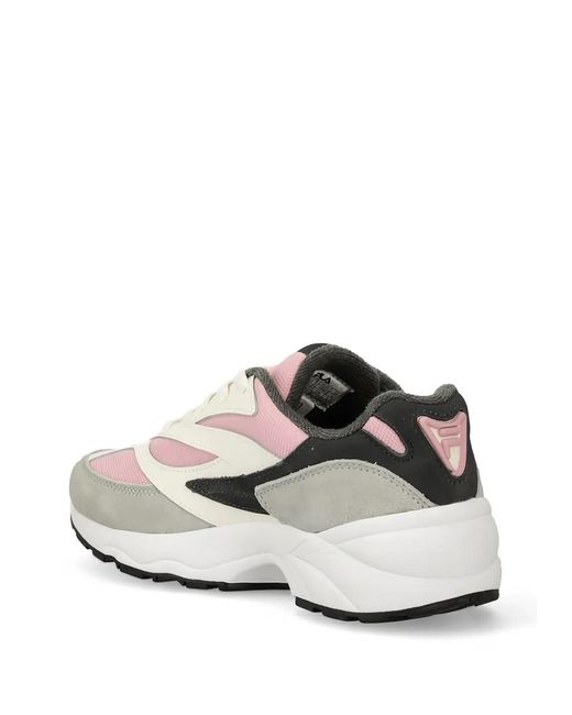 Fila White V94M Panelled Sneakers