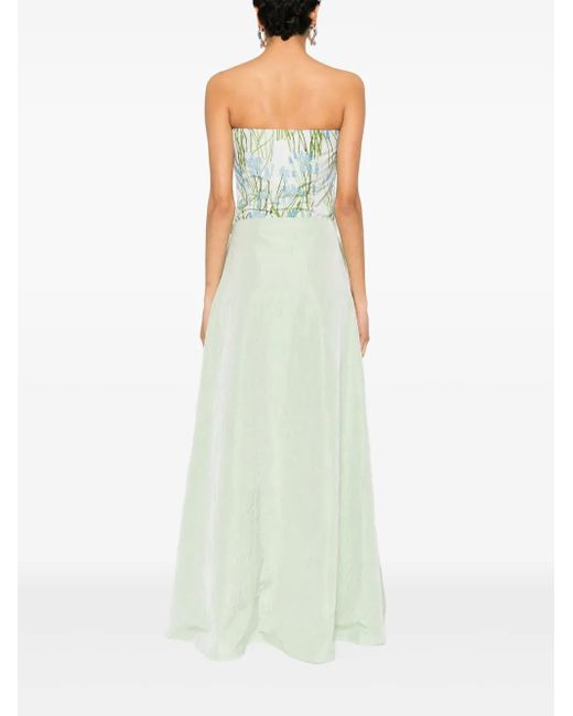 Falda larga Caswell BERNADETTE de color Green