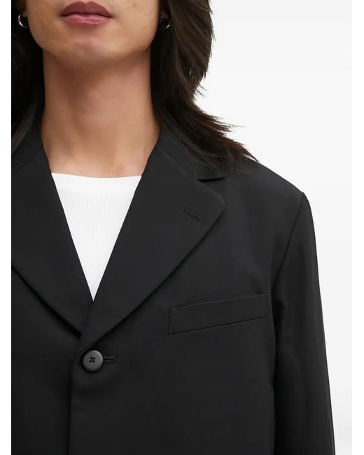 Visvim Black Single-Breasted Blazer for men