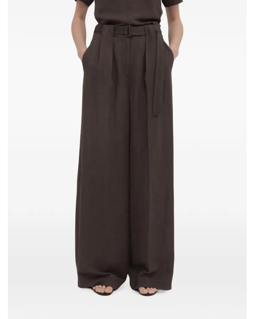 Christian Wijnants Brown Palesa Palazzo Pants