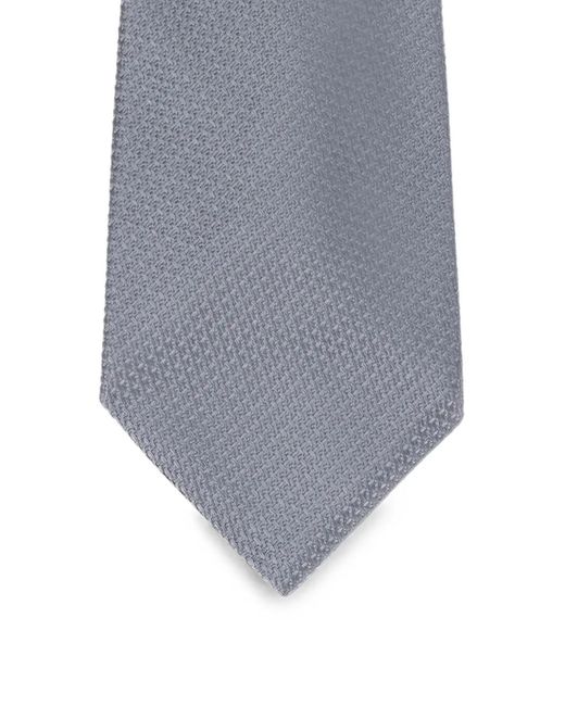 Tom Ford Gray Textured Tie for men