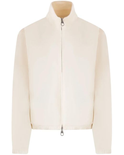 Bomber Reversibile di Loro Piana in White