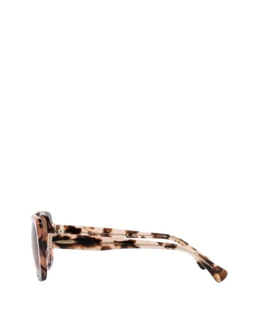 Polo Ralph Lauren Pink Square-Frame Sunglasses