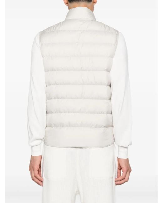 メンズ Moncler Treompan キルティング ベスト Natural