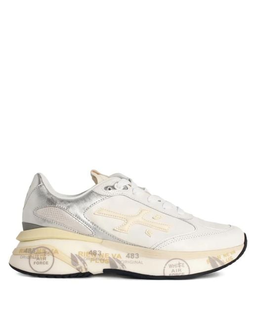 Premiata White Moerund Sneakers