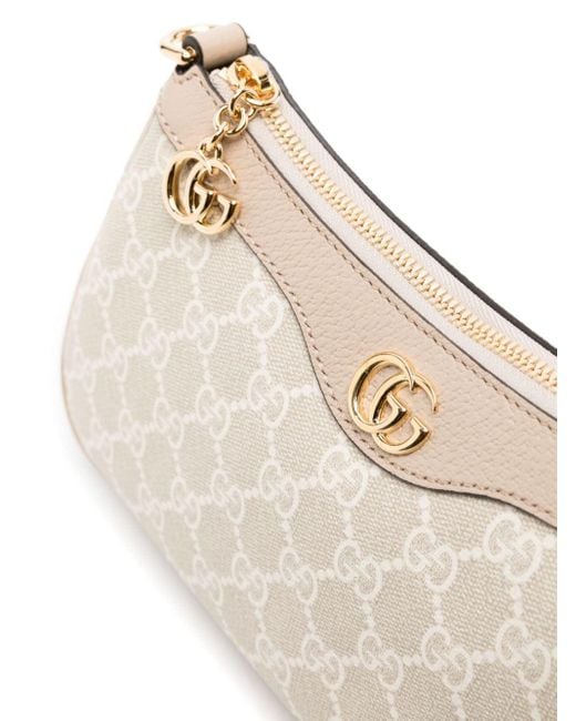 Gucci White Small Ophidia Shoulder Bag