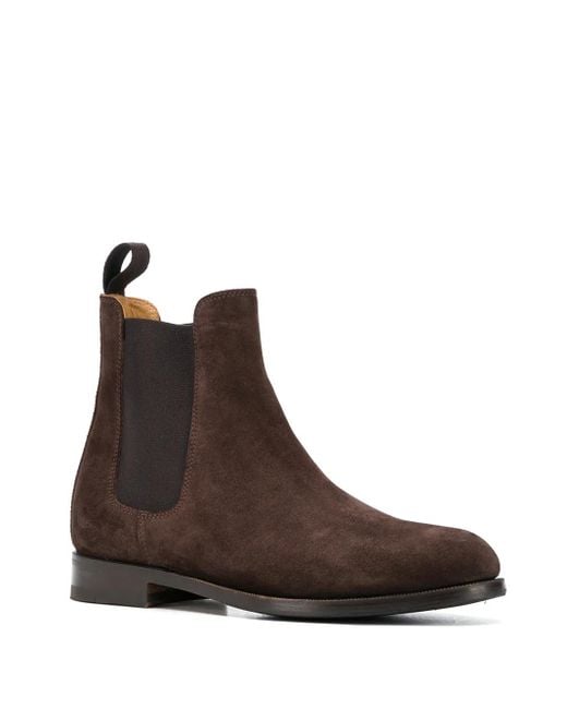 Scarosso Brown Elena Ankle Boots