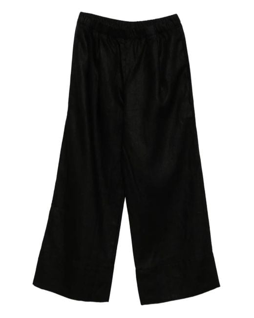 Pantalones Fernando de lino Reformation de color Black