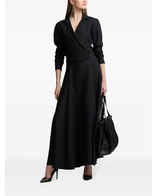 Ralph Lauren Black Aniyah Maxi Dress