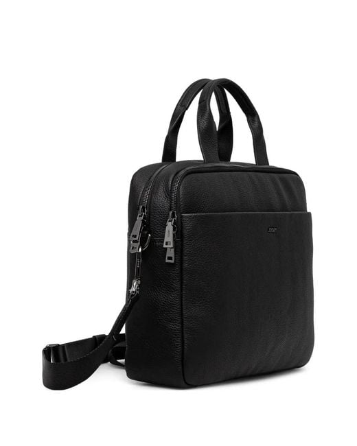 Joop! Black Zip-Fastening Briefcase for men