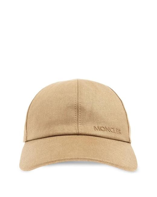 Moncler Natural Baseball Cap for men