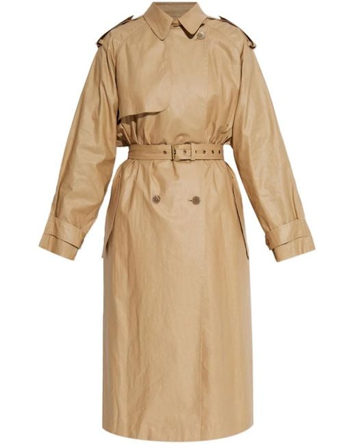 Isabel Marant Natural Freanne Camel Trench Coat