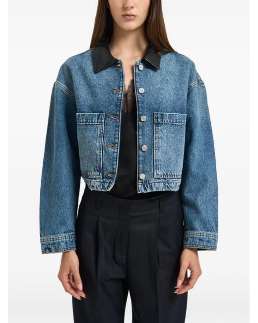 Anine Bing Blue Yuma Jacket
