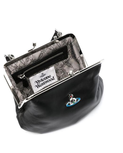 Vivienne Westwood Black Granny Frame Purse