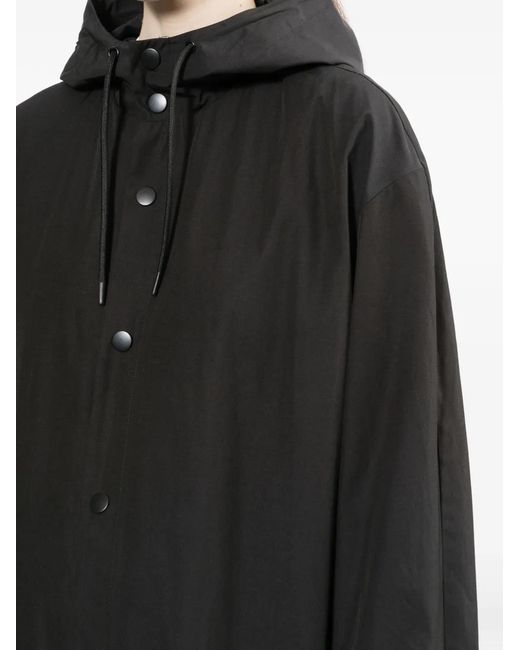 A.P.C. Black Kim Parka Coat