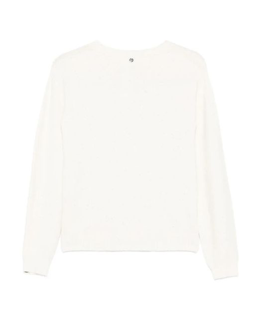 Liu Jo White Sweaters