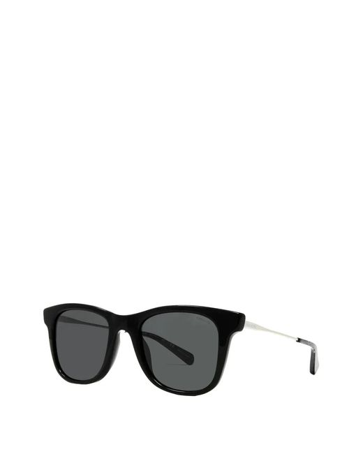 COACH Black Square-Frame Sunglasses