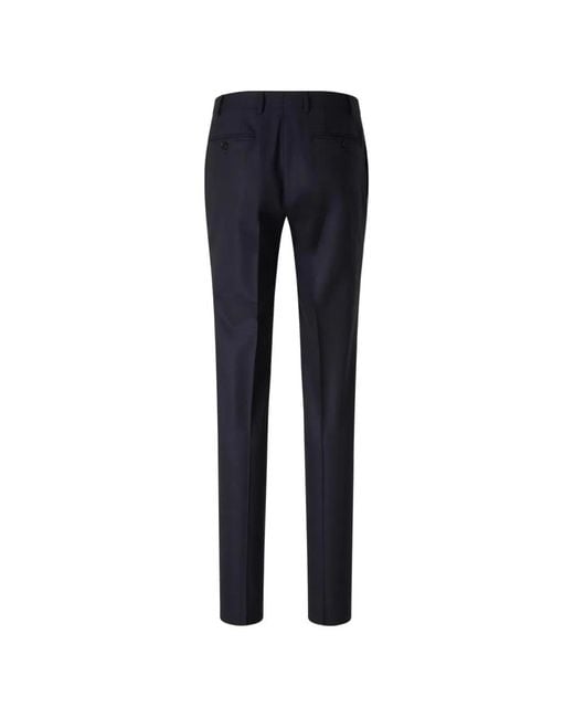 Canali Blue Singe-Breasted Suit for men