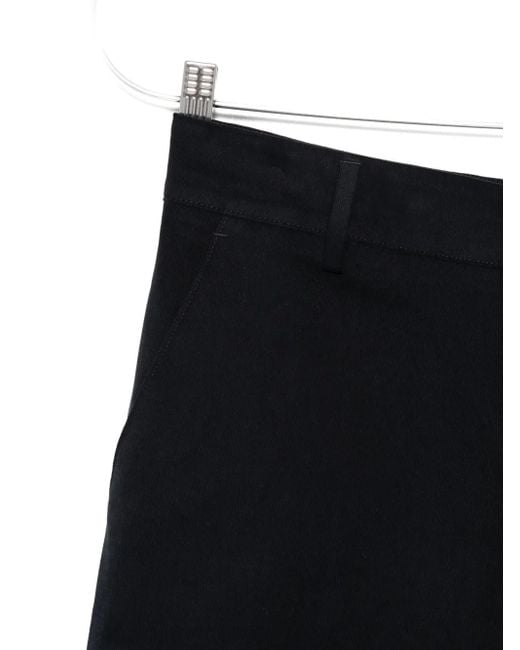 PT Torino Black Belt-Loops Trousers