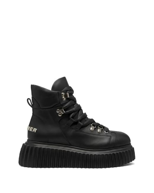 Agl Attilio Giusti Leombruni Black Lace-Up Boots
