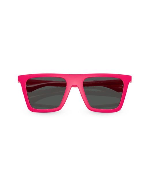 Versace Zonnebril Met Vierkant Montuur in het Pink voor heren
