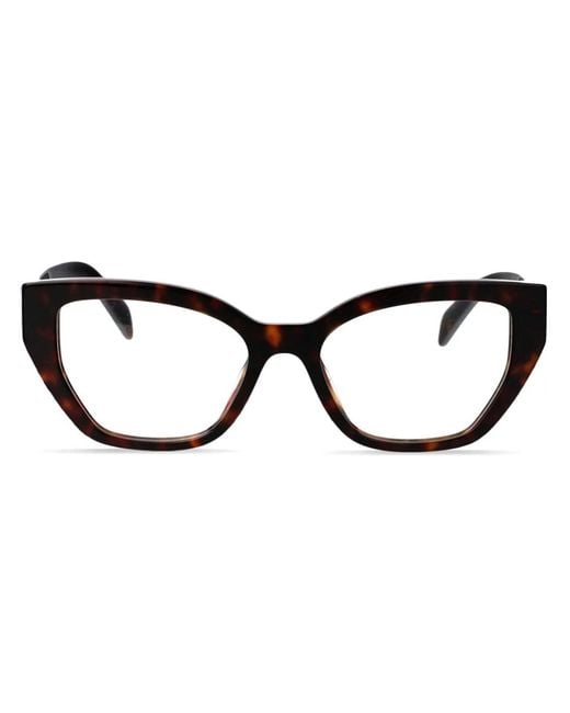 Prada Brown Cat-Eye-Brille