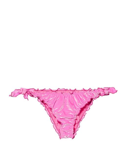 Mc2 Saint Barth Pink Moon Velvet Bikini Bottoms