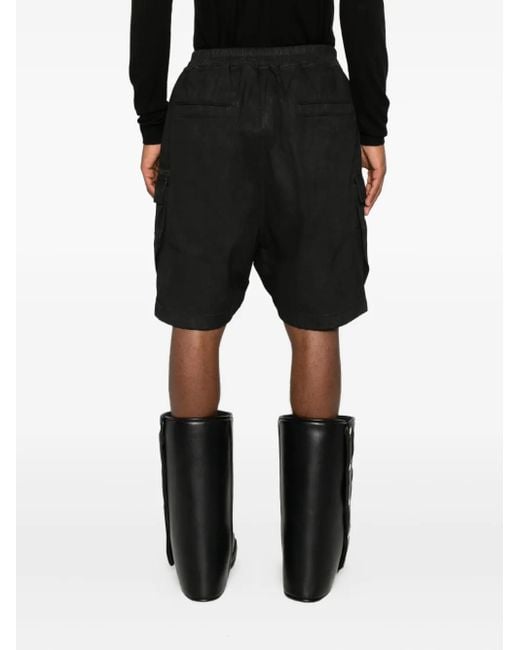 Rick Owens Cargo-Shorts mit Kordelzug in Black für Herren