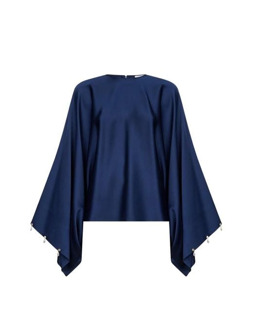Stella McCartney Blue Pearl Blouse