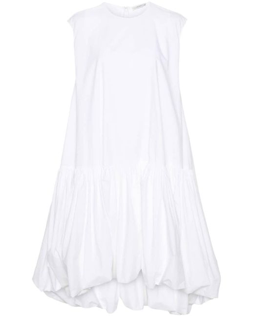 The Row White Tadao Midi Dress