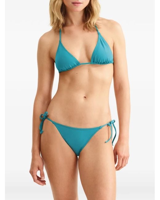 Eres Blue Mouna Bikini Top