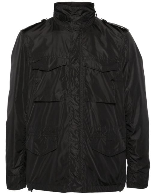 Aspesi Black Minifield Shell Jacket for men